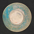 Bowl with Carved Decoration, Stonepaste; incised, glazed