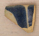 Fragments of Ceramics Painted on Opacified Glaze, Earthenware; painted on opaque white (tin) glaze