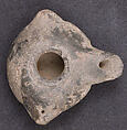 Lamp, Earthenware; molded