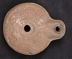 Lamp, Earthenware; molded