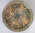 Plate, Earthenware; glazed
