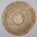 Plate, Earthenware; glazed