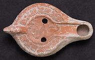 Lamp, Earthenware; molded