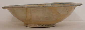 Bowl, Earthenware; glazed