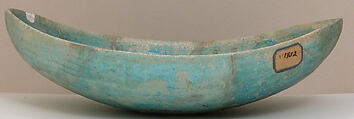 Bowl, Stonepaste; incised and glazed