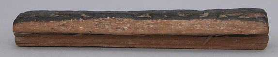 Printing Block, Wood; carved
