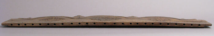 Panel, Wood; carved
