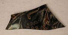 Glass Fragment, Glass; stained and luster-painted