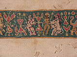 Textile Fragment, Wool; tapestry-woven
