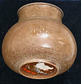 Jar, Stone; carved
