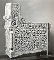 End of Balustrade, Limestone; carved