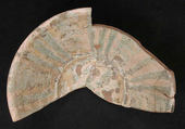 Fragment of a Bowl, Earthenware; glazed