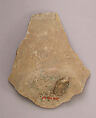 Ceramic Fragment, Earthenware; glazed