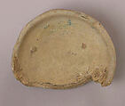 Ceramic Fragment, Earthenware; glazed