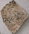 Ceramic Fragment, Earthenware; stamped