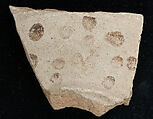 Ceramic Fragment, Earthenware; glazed