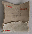 Ceramic Fragment, Earthenware; incised