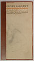 Bookbinding (Jild-i kitab), Leather; painted, embossed, and tooled