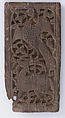 Panel, Wood (ebony); carved