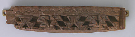 Panel, Wood; carved