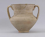 Ewer, Earthenware; incised, unglazed