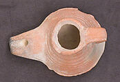 Lamp, Earthenware; unglazed