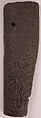 Furniture Plaque, Bone; carved