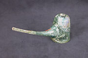 Alembic, Glass, green; blown, applied spout