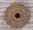 Button or Bead, Bone; incised