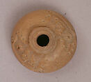 Button or Bead, Bone; incised