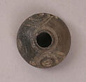 Button or Bead, Bone; incised