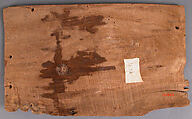 Panel with Winged Figures, Wood; painted in encaustic