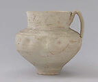 Jar, Earthenware; slip covered and incised, unglazed