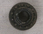 Button or Bead or Spindle Whorl, Jet; incised