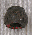 Button or Bead or Spindle Whorl, Stone; incised