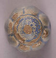 Chess Piece, Pawn, Earthenware; molded, pale blue glaze
