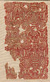 Textile Fragment, Silk; tapestry-woven