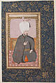 Portrait of Sultan Ahmet I (r. 1603–17), Ink, opaque watercolor, and gold on paper