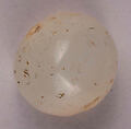 Chess Piece, Alabaster; carved