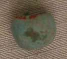 Beads, Earthenware; glazed