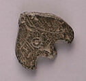 Possibly a Pendant, Stone; carved and incised