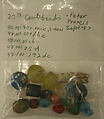 Beads, Glass; drilled