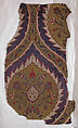 Fragmentary Loom Width with Ogival Pattern, Silk, metal wrapped thread; lampas (kemha)