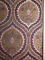 Fragmentary Loom Width with Ogival Pattern, Silk, metal wrapped thread; lampas (kemha)
