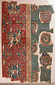 Woven Tapestry Fragment, Wool; tapestry weave