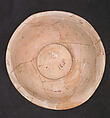 Bowl, Earthenware; painted on opaque white glaze under transparent colorless glaze