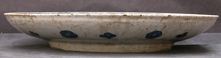 Dish, Earthenware; glazed