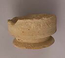 Fragment of a Jar, Earthenware; unglazed