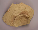 Ceramic Fragment, Earthenware; unglazed