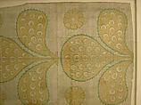 Fragment of a Kaftan Back, Silk, metal wrapped thread; taqueté (seraser)